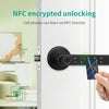Tuya 5-in-1 Door Lock Smart Home Products Fingerprint Locks Remote Control App Unlock Support Password IC Card Key Unlock