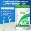 500/300/100pcs ultra-fine mint flavored toothpicks, safe high-end toothpick sticks, plastic toothpicks
