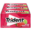 Trident Bubblegum Sugar Free Gum, Travel Accessories, 12 Packs of 14 Pieces (168 Total Pieces)