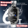 Black Bathroom Led Display 0℃~99℃ Home Water Shower Thermometer Water Accurate Temperature Measurement Meter Bathroom