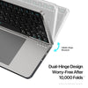 New Multifunctional Model Foldable Bluetooth 5.0 Keyboard with Touchpad & Phone Holder For Phones Tablets PC