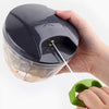 Manual Food Chopper Hand Pull String Vegetable Cutter Onions Garlic Chopper Fruits Herbs Nuts Kitchen Food Processor