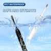 Electric Ultrasonic Toothbrush Six Speed Mode Home Soft Hair USB Charging Waterproof Adult Tooth Cleaner Automatic Couple Set