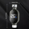 Black Bathroom Led Display 0℃~99℃ Home Water Shower Thermometer Water Accurate Temperature Measurement Meter Bathroom