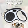 Retractable Dog Leash 26 FT, Heavy Duty Dog Leash for Dogs 50-110 lbs, Heavy Dut
